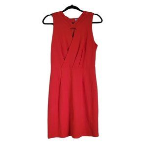 Adelyn Rae Austyn Keyhole Sheath Dress In Poppy
